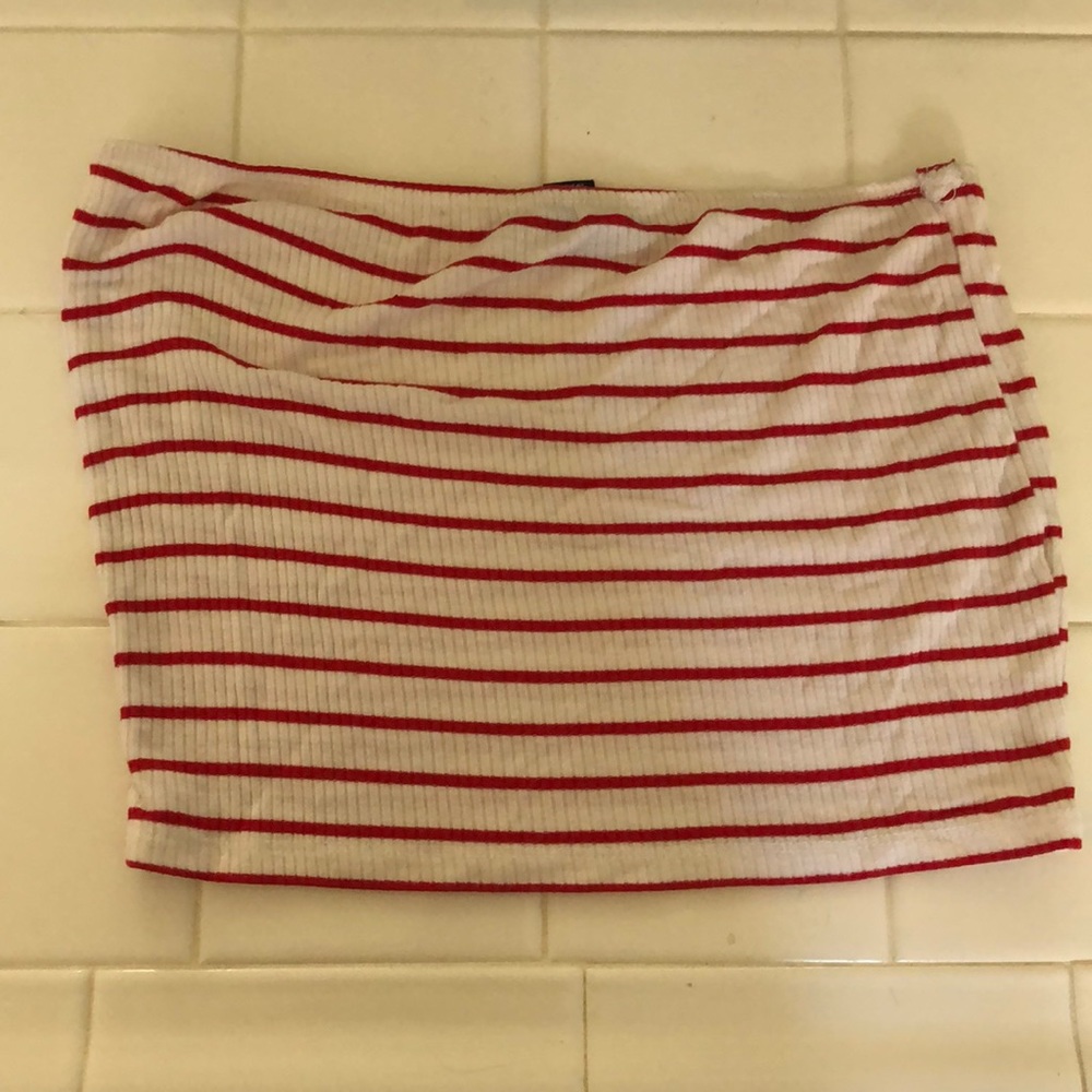 Forever 21 stripped tube top
